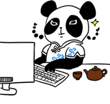 Panda Almighty sticker #9591129