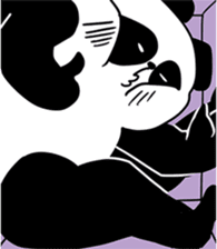 Panda Almighty sticker #9591146