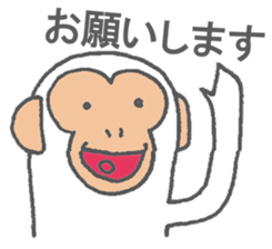 Shirosaru Mr. speaks Miyazaki valve. sticker #9592761