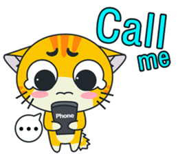 C-A-T : Red Cat sticker #9592937