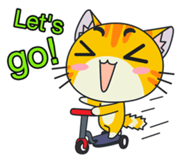 C-A-T : Red Cat sticker #9592939