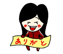 Sweet Potato Girl sticker #9593598