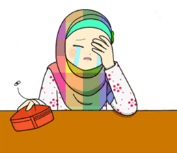 Hana cute Hijab sticker #9594110