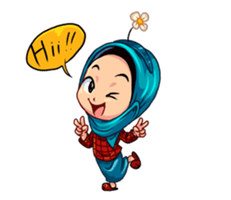 Princess Saffa Hijab sticker #9594320