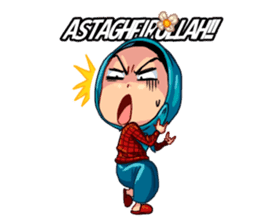 Princess Saffa Hijab sticker #9594327