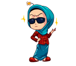 Princess Saffa Hijab sticker #9594342