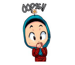 Princess Saffa Hijab sticker #9594349