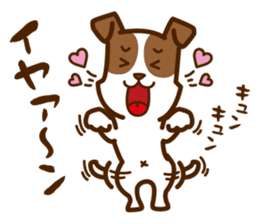LOVE Jack Russell Terrier 2 sticker #9595120