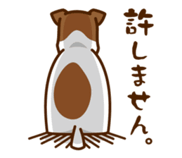 LOVE Jack Russell Terrier 2 sticker #9595124
