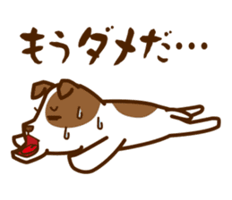 LOVE Jack Russell Terrier 2 sticker #9595129