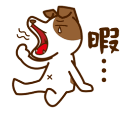 LOVE Jack Russell Terrier 2 sticker #9595140