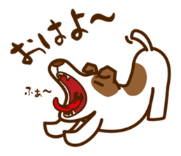 LOVE Jack Russell Terrier 2 sticker #9595152