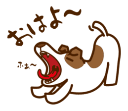 LOVE Jack Russell Terrier 2 sticker #9595152