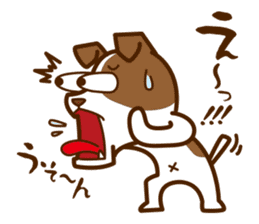 LOVE Jack Russell Terrier 2 sticker #9595154