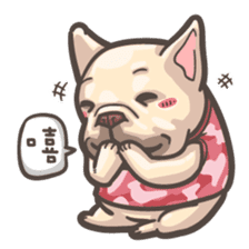 French Bulldog-PIGU II sticker #9595569