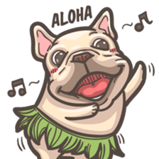 French Bulldog-PIGU II sticker #9595574