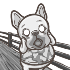 French Bulldog-PIGU II sticker #9595584