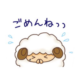 Fluffy"HITSUJIDAMA"1 sticker #9596489