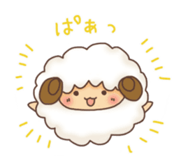 Fluffy"HITSUJIDAMA"1 sticker #9596492