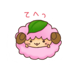 Fluffy"HITSUJIDAMA"1 sticker #9596502