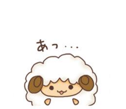 Fluffy"HITSUJIDAMA"1 sticker #9596505