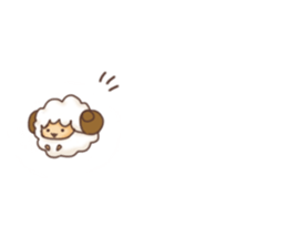 Fluffy"HITSUJIDAMA"1 sticker #9596509