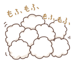 Fluffy"HITSUJIDAMA"1 sticker #9596515