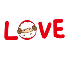 Fluffy"HITSUJIDAMA"1 sticker #9596516