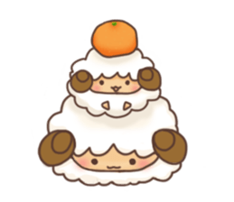 Fluffy"HITSUJIDAMA"1 sticker #9596519