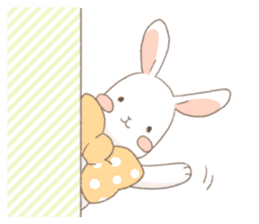 Rollo of the rabbit. hearty ver sticker #9596684