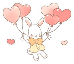 Rollo of the rabbit. hearty ver sticker #9596691