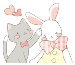 Rollo of the rabbit. hearty ver sticker #9596696