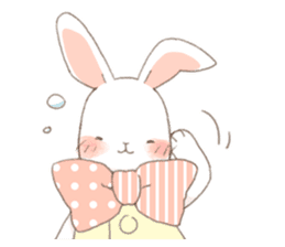 Rollo of the rabbit. hearty ver sticker #9596697