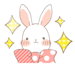 Rollo of the rabbit. hearty ver sticker #9596698