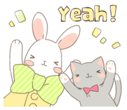 Rollo of the rabbit. hearty ver sticker #9596699