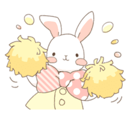 Rollo of the rabbit. hearty ver sticker #9596704
