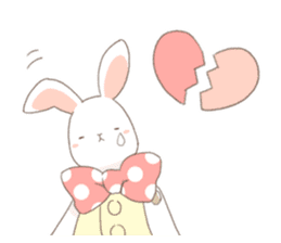 Rollo of the rabbit. hearty ver sticker #9596709