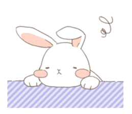 Rollo of the rabbit. hearty ver sticker #9596711