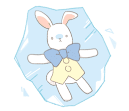 Rollo of the rabbit. hearty ver sticker #9596714