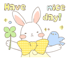 Rollo of the rabbit. hearty ver sticker #9596717