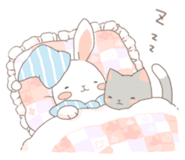 Rollo of the rabbit. hearty ver sticker #9596718