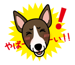 iinu - Miniature Bull Terrier sticker #9597080