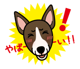iinu - Miniature Bull Terrier sticker #9597080