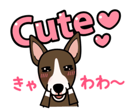 iinu - Miniature Bull Terrier sticker #9597081