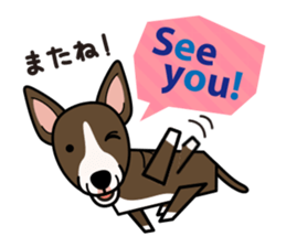 iinu - Miniature Bull Terrier sticker #9597083