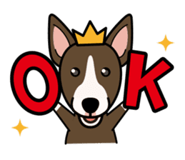 iinu - Miniature Bull Terrier sticker #9597084