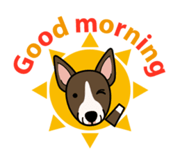 iinu - Miniature Bull Terrier sticker #9597086