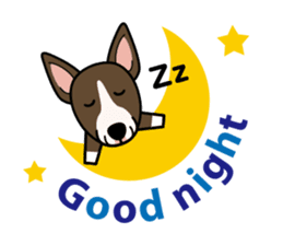 iinu - Miniature Bull Terrier sticker #9597087