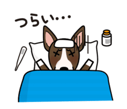 iinu - Miniature Bull Terrier sticker #9597089