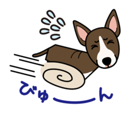 iinu - Miniature Bull Terrier sticker #9597090
